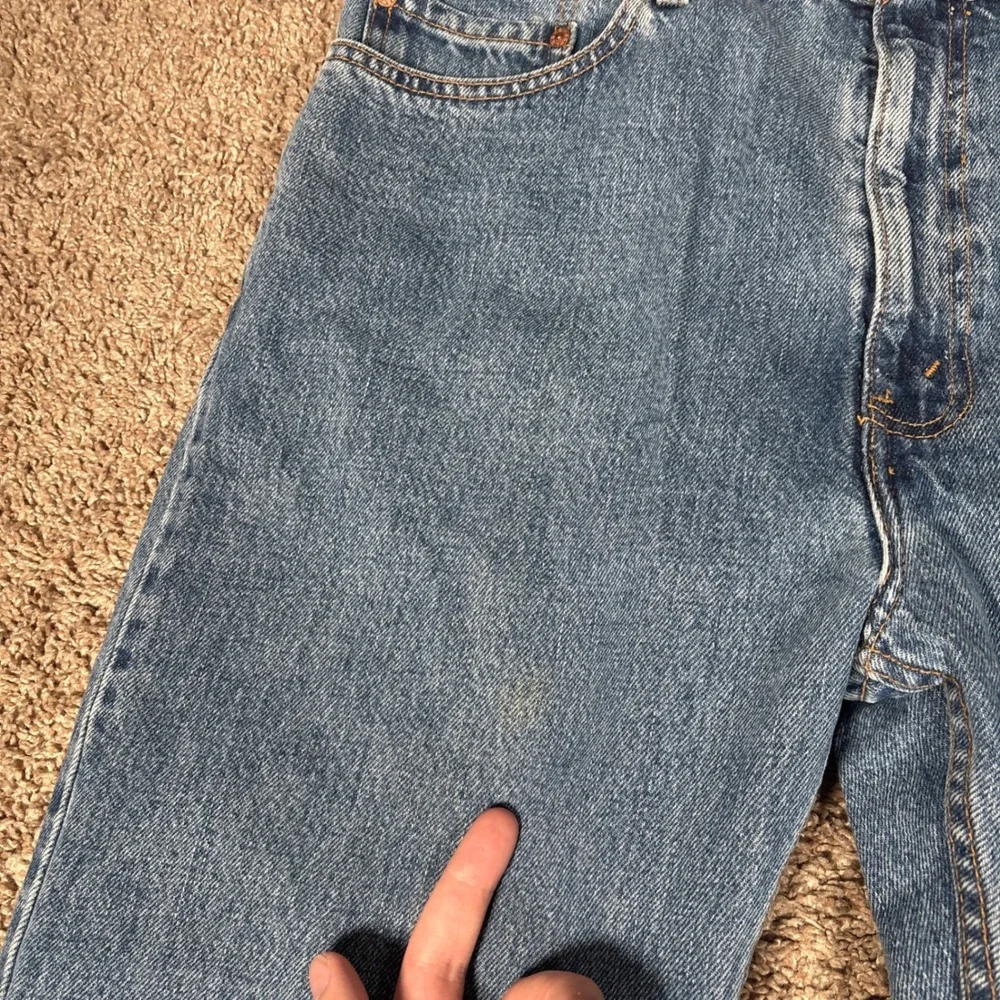 Vintage‎ Levi's 505 Mens Jeans Regular Fit Straight Leg Blue Fits 34x30 USA